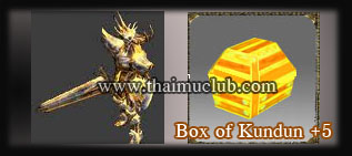 Golden Iron Knight  Box of Kundun +5